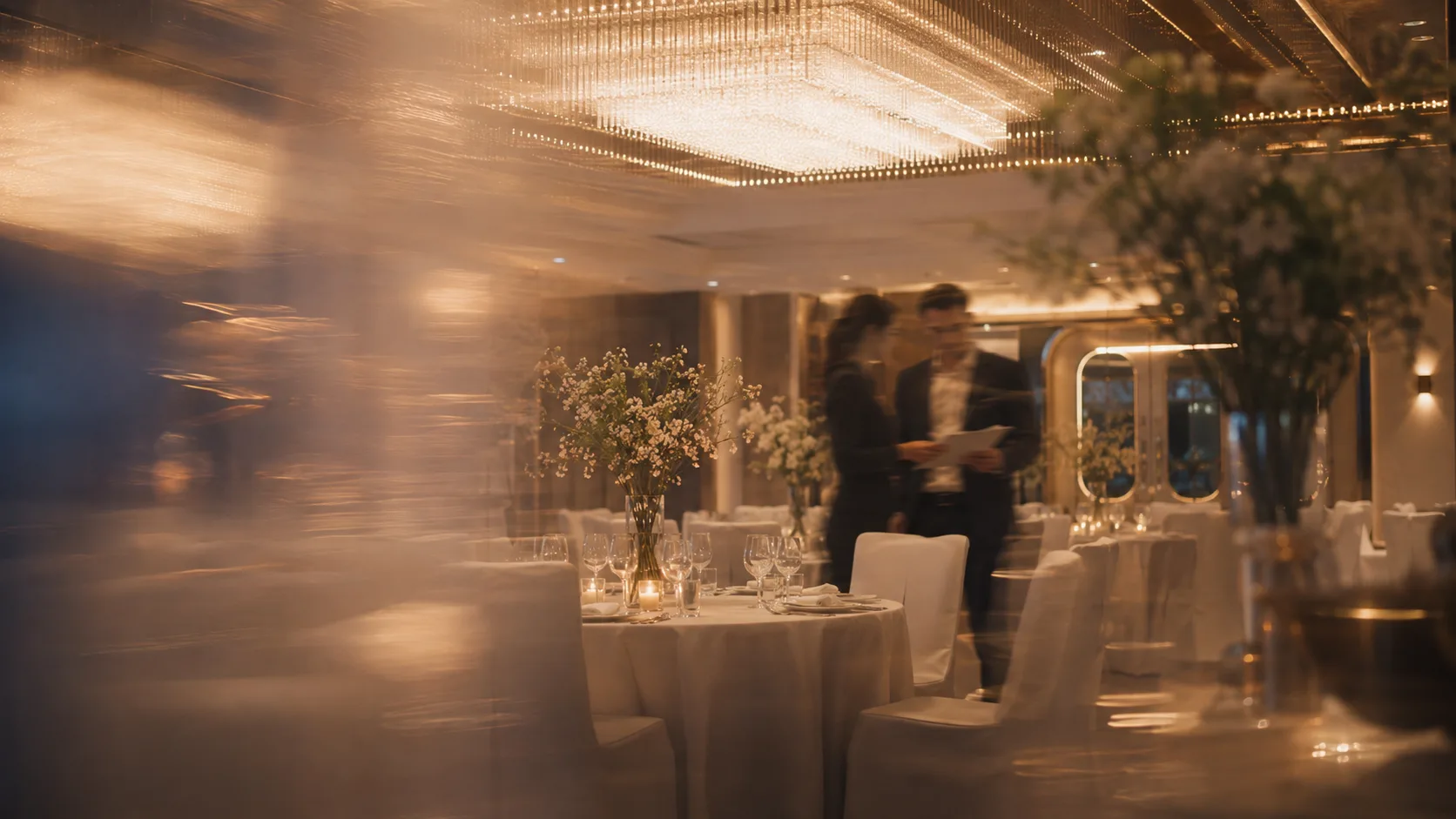 An evening toast