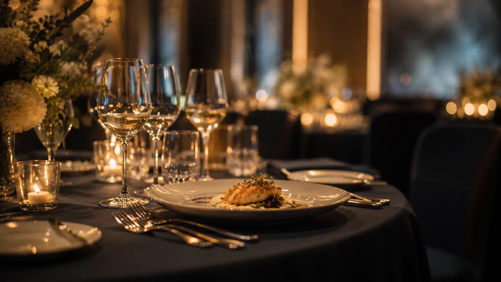 gala dinner service photo