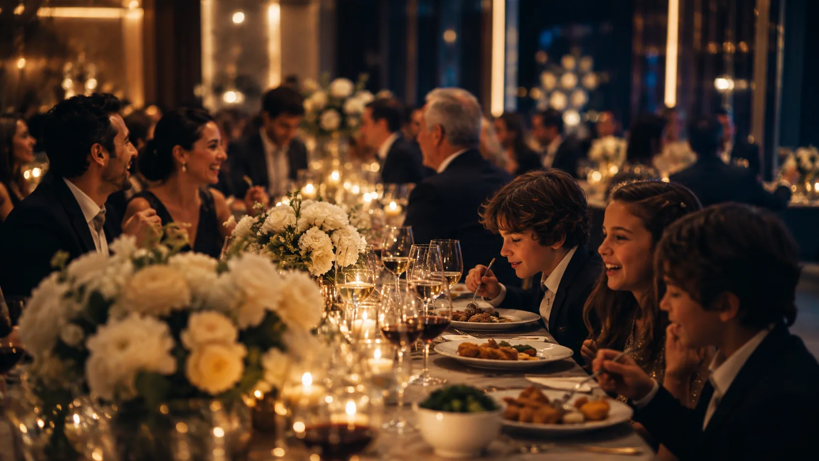 celebration dinner photo