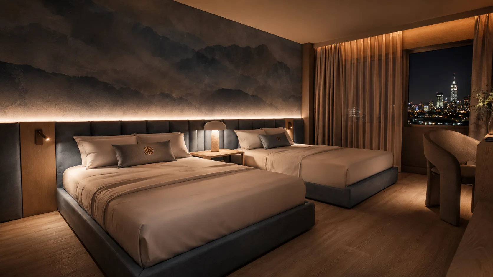 A quiet room above the reception
