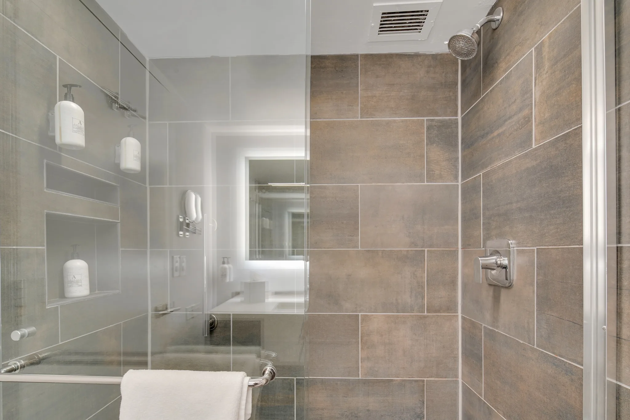 walk-in shower photo