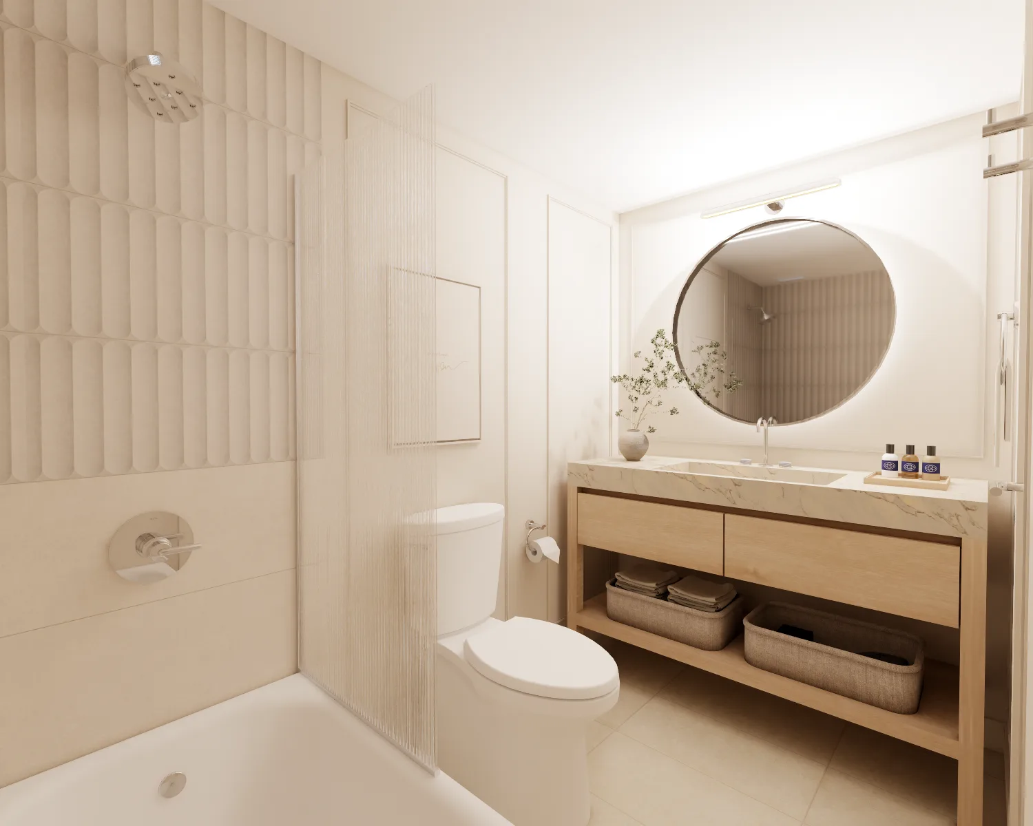 spa-style bath photo